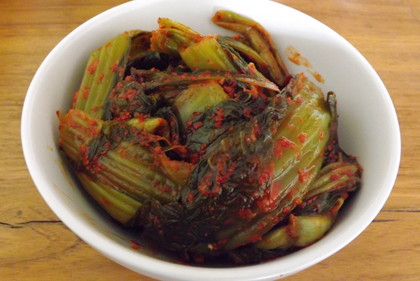 からし菜キムチ